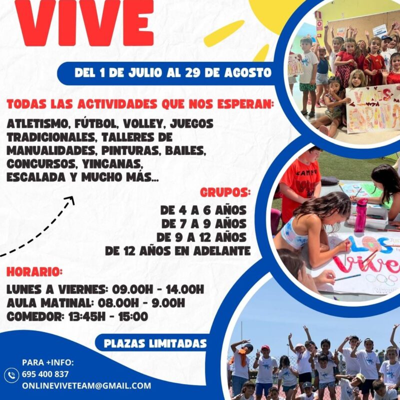 Escuela de verano San Javier 2025